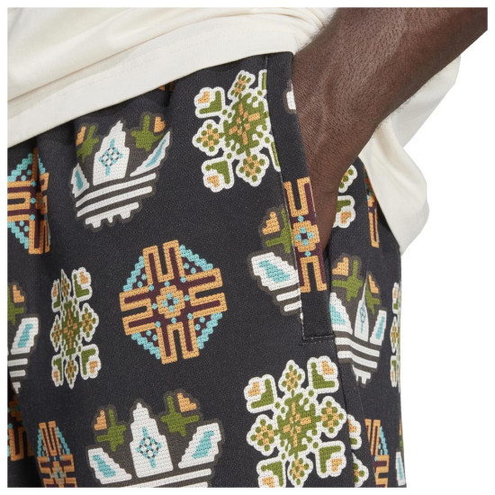 Adidas Ανδρικό παντελόνι Tile Allover Print Loose Sweat Pants